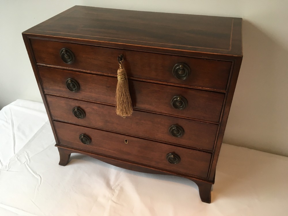 Regency Miniature Chest of Drawers View II