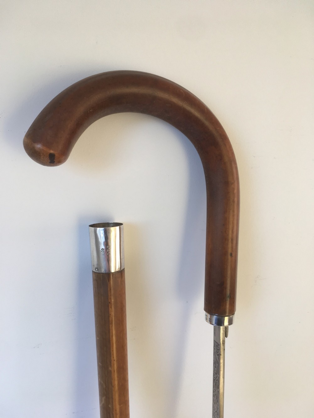 Edwardian Sword Stick with Toledo Blade View III