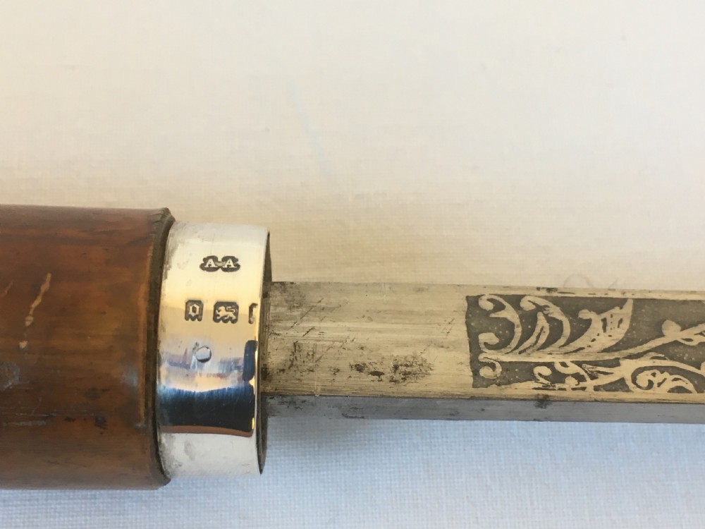 Edwardian Sword Stick with Toledo Blade View VI