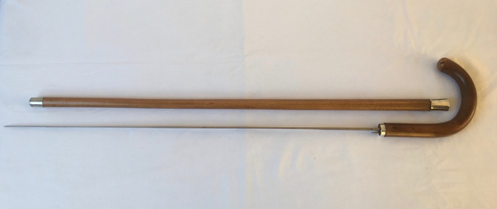 Edwardian Sword Stick with Toledo Blade View VIII