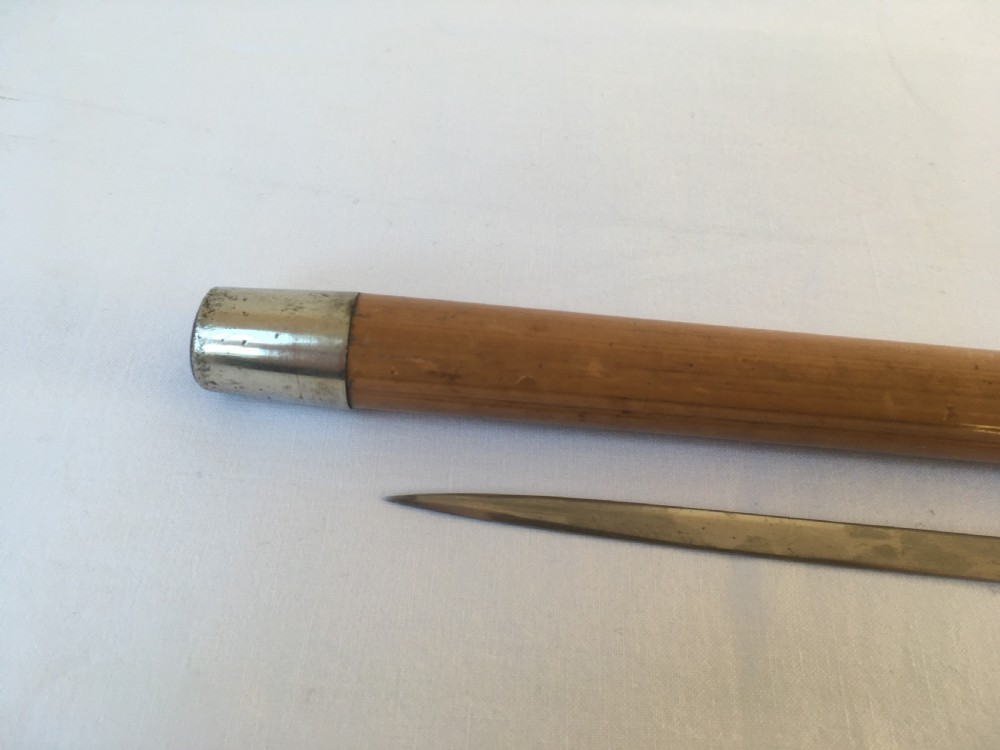 Edwardian Sword Stick with Toledo Blade View X