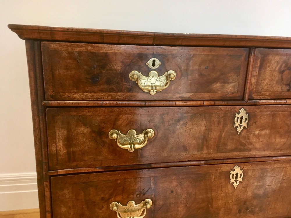 Early 18th Century Walnut Chest of Drawers View VIII