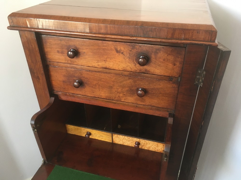 Rosewood Wellington Chest with Secretaire View X