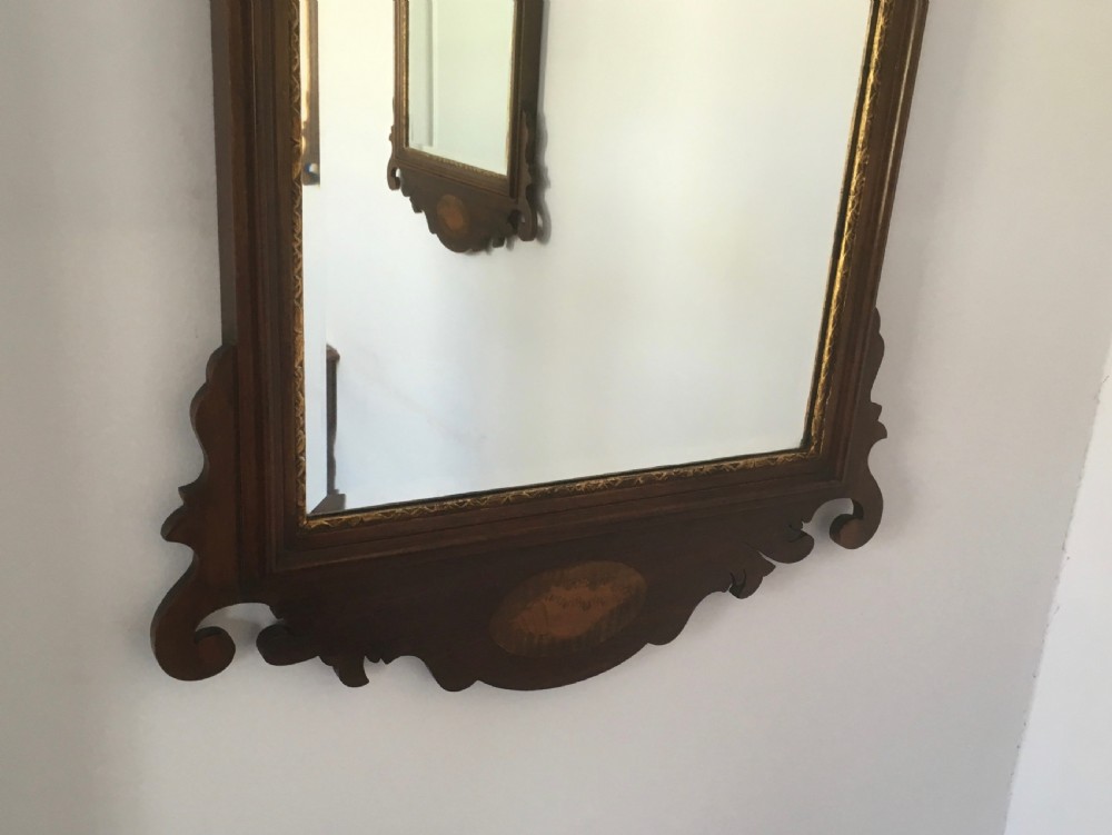 Pair of 19th Century Mahogany Pier Mirrors View IX
