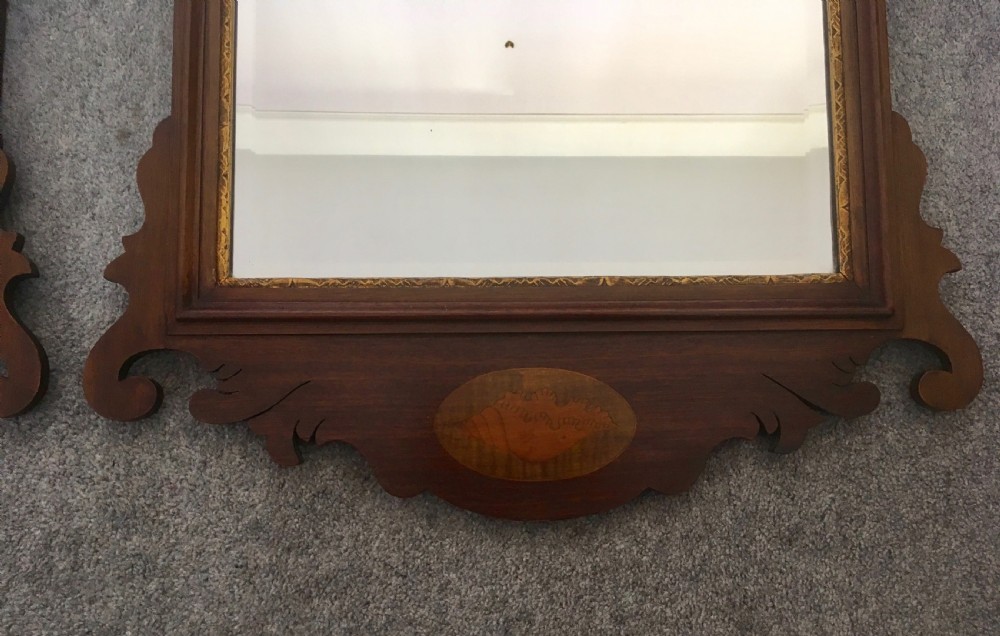 Pair of 19th Century Mahogany Pier Mirrors View XII
