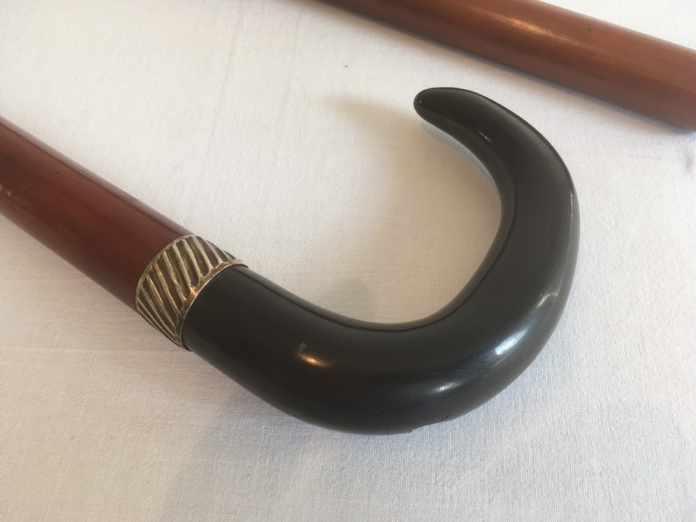 Horn Handled Malacca Sword Stick View III