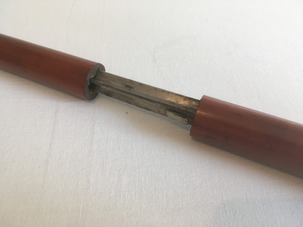 Horn Handled Malacca Sword Stick View VI