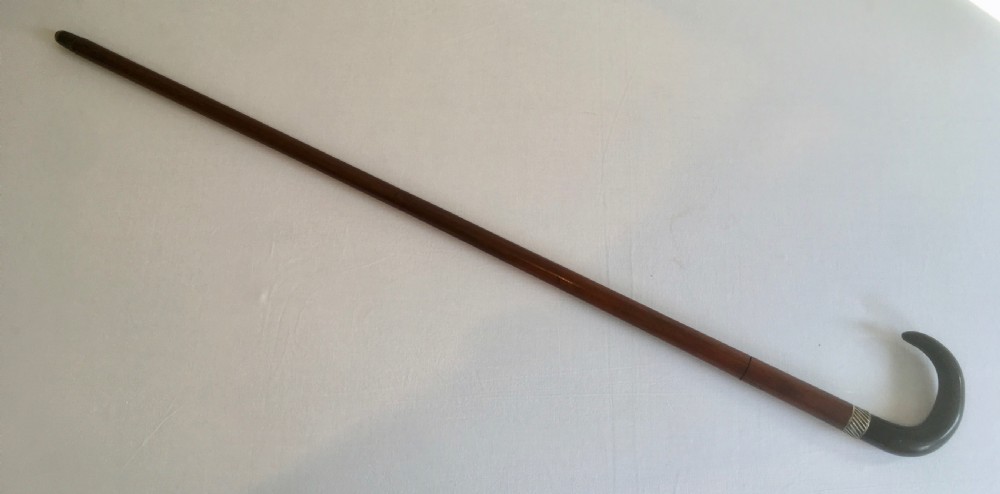 Horn Handled Malacca Sword Stick View VII
