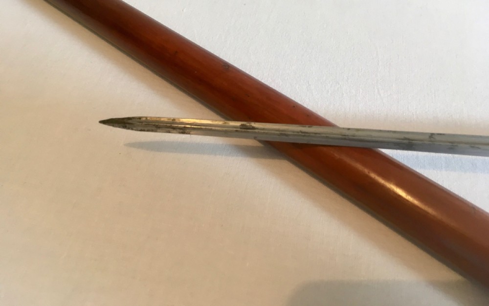 Horn Handled Malacca Sword Stick View XIII
