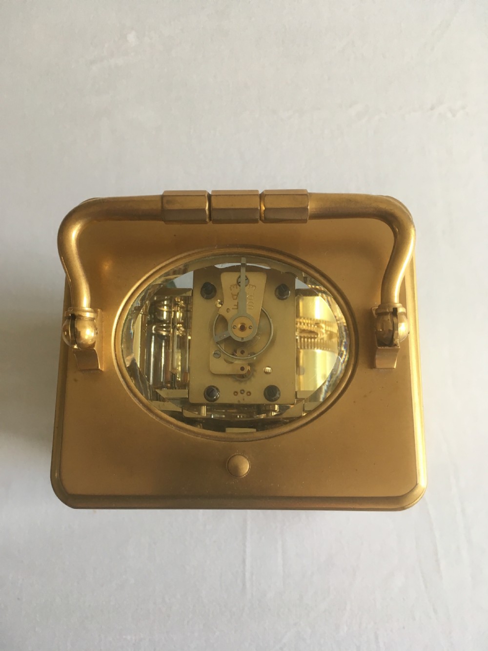 French Repeater Carriage Clock with Case View X