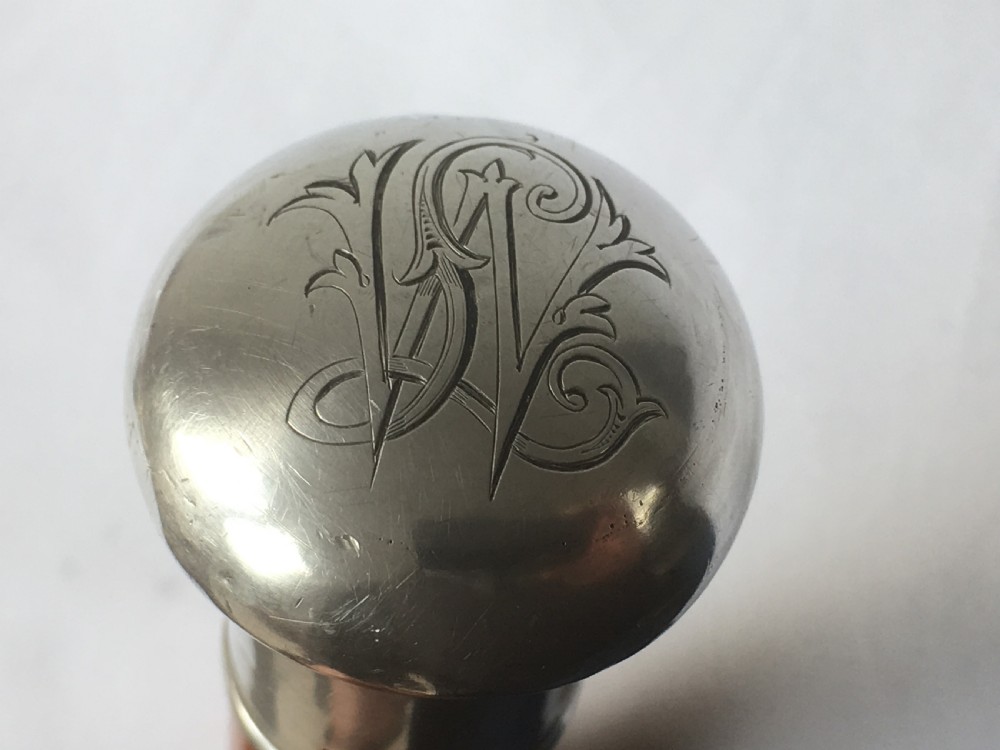 Silver Handled Malacca Sword Stick 1884 View VI