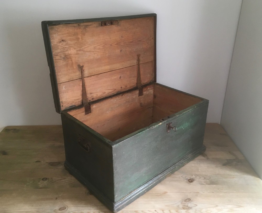 Original Painted Pine Box