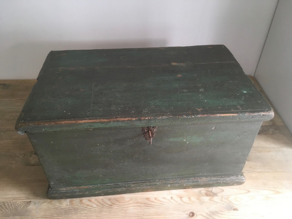 Original Painted Pine Box View III