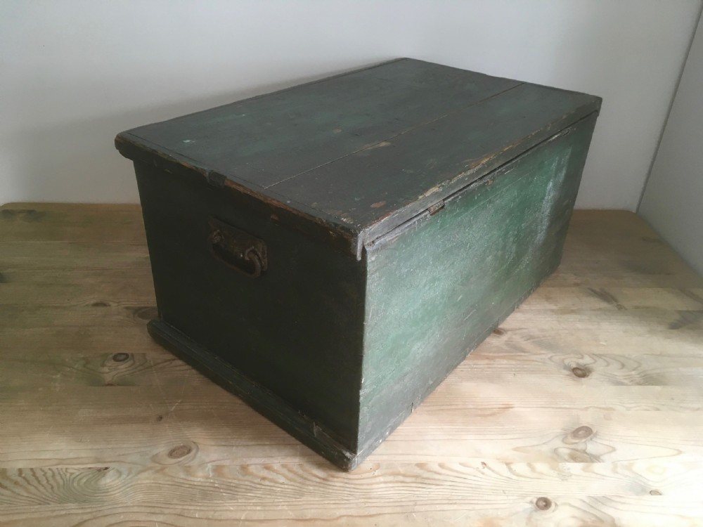 Original Painted Pine Box View VII