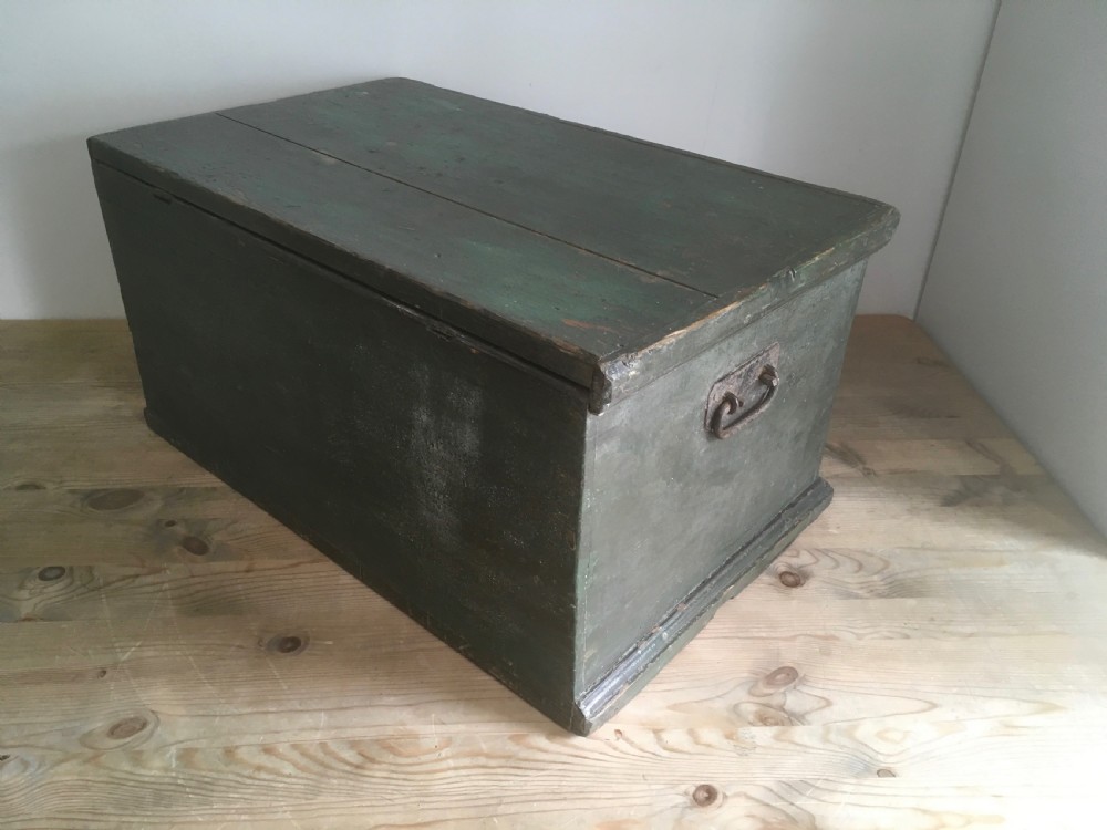 Original Painted Pine Box View VIII