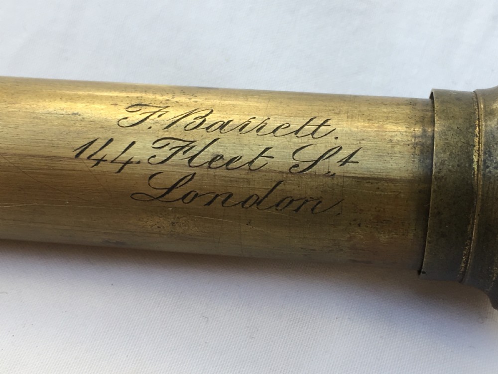 3 Draw Brass Pocket Telescope View III