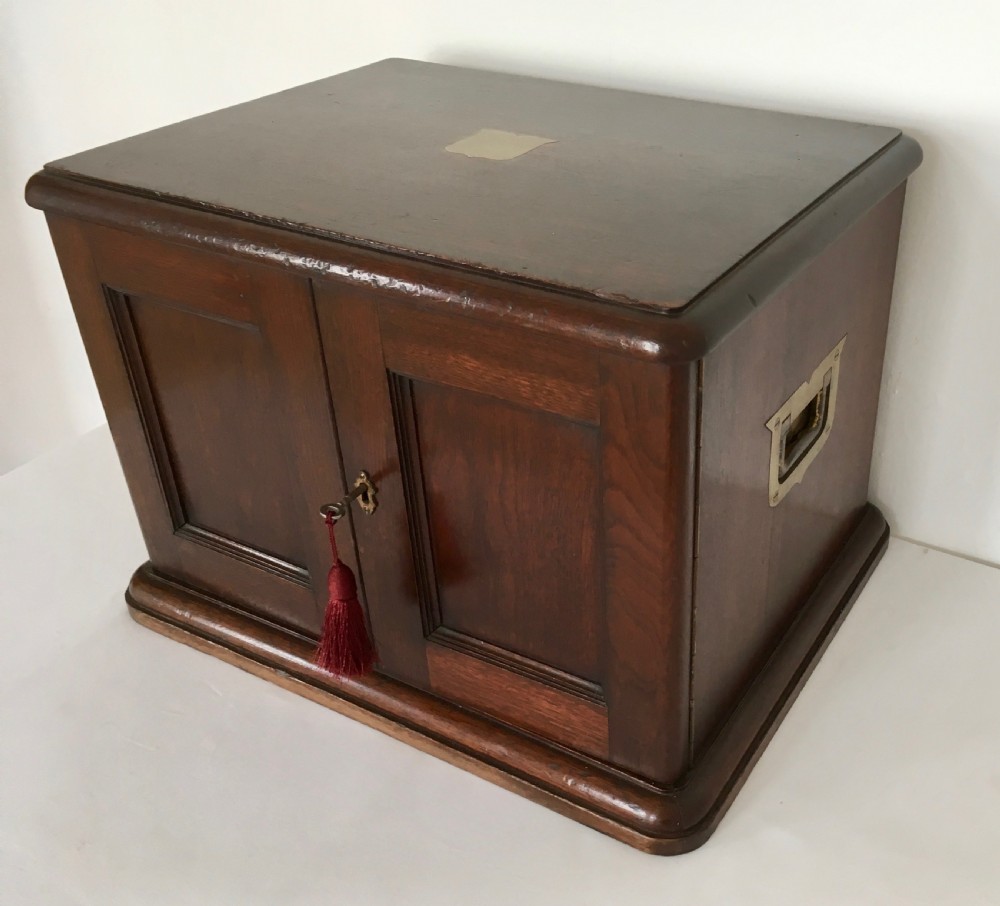 Mahogany Campaign Document Chest View II