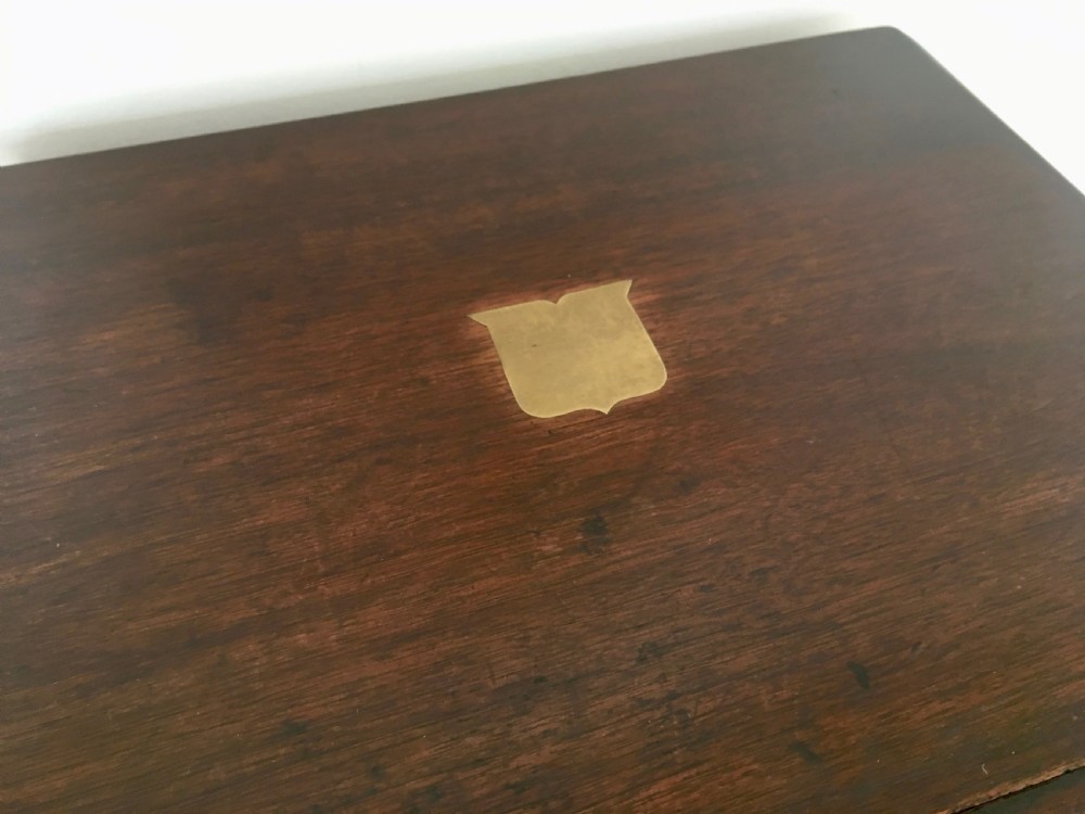 Mahogany Campaign Document Chest View IV