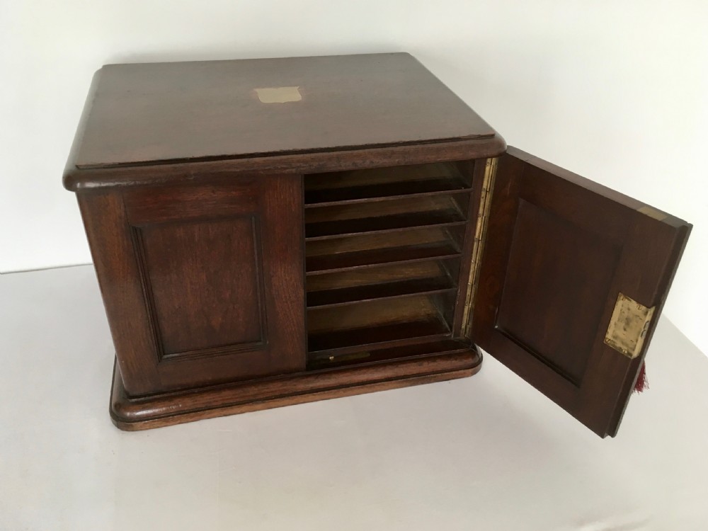 Mahogany Campaign Document Chest View X