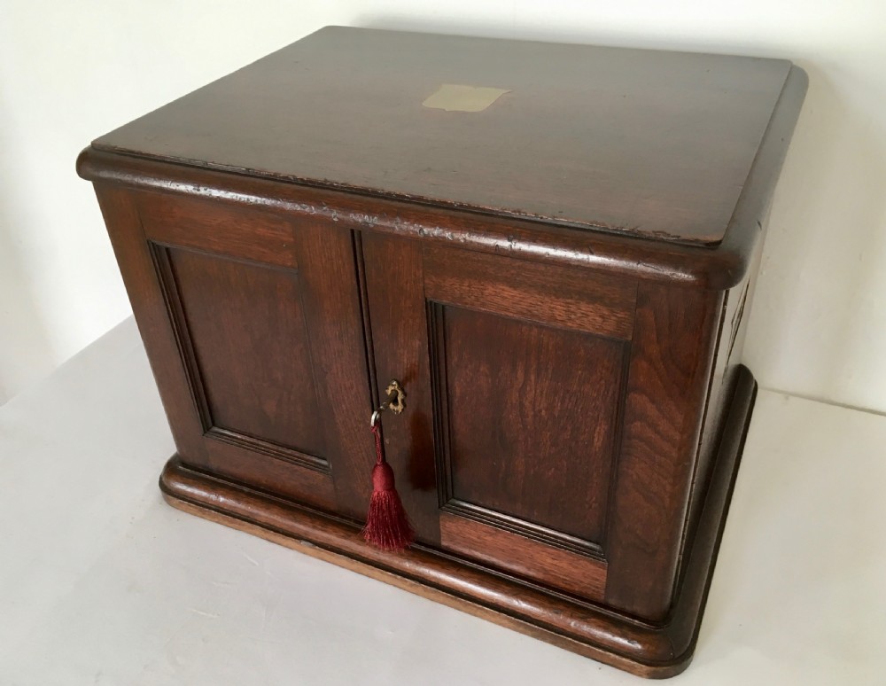 Mahogany Campaign Document Chest View XI