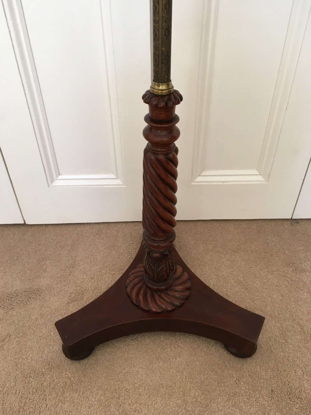 Mahogany inlaid Music Stand View V