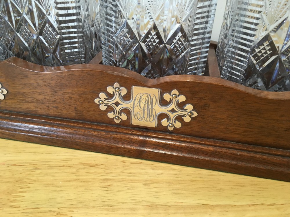 Edwardian Mahogany Tantalus  View III