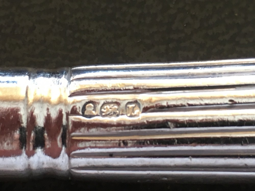 12 Georgian Silver Dinner Knives View III