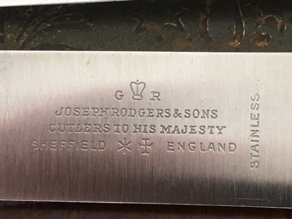 12 Georgian Silver Dinner Knives View V