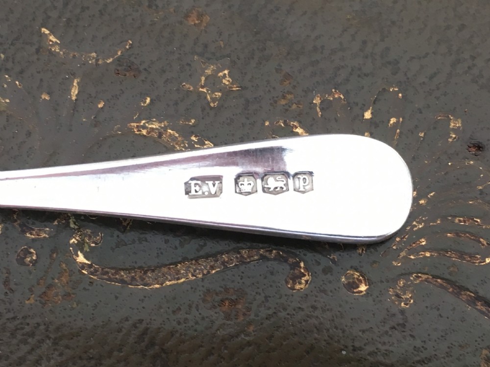 6 Silver Teaspoons & 6 Silver Egg Spoons View VI