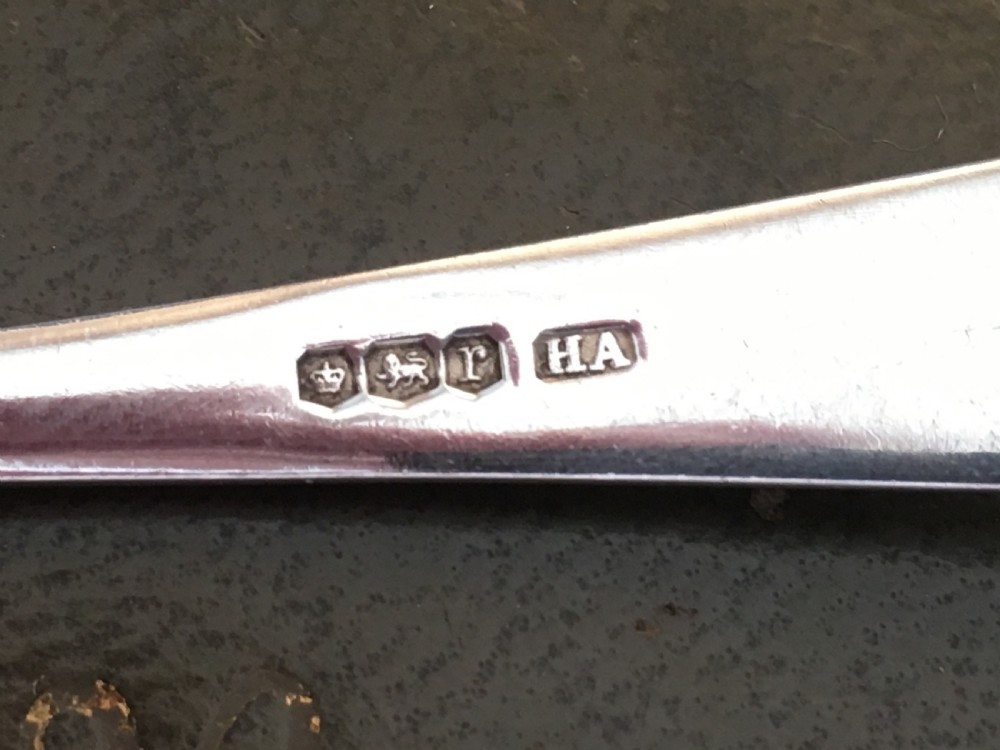 6 Silver Teaspoons & 6 Silver Egg Spoons View VII