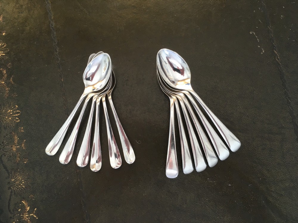 6 Silver Teaspoons & 6 Silver Egg Spoons View VIII