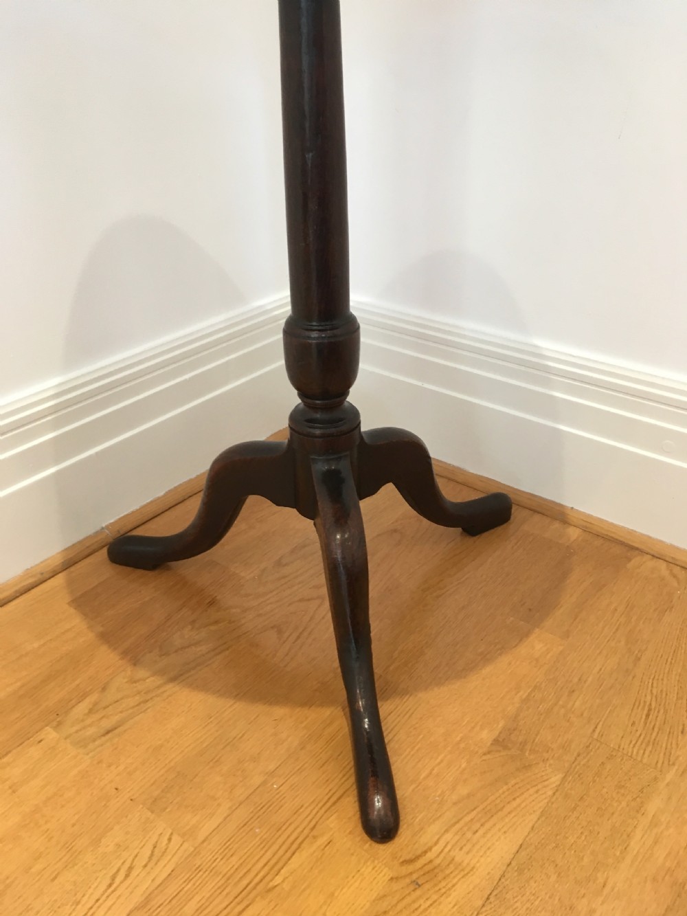 Georgian Oak Tripod Table View IX