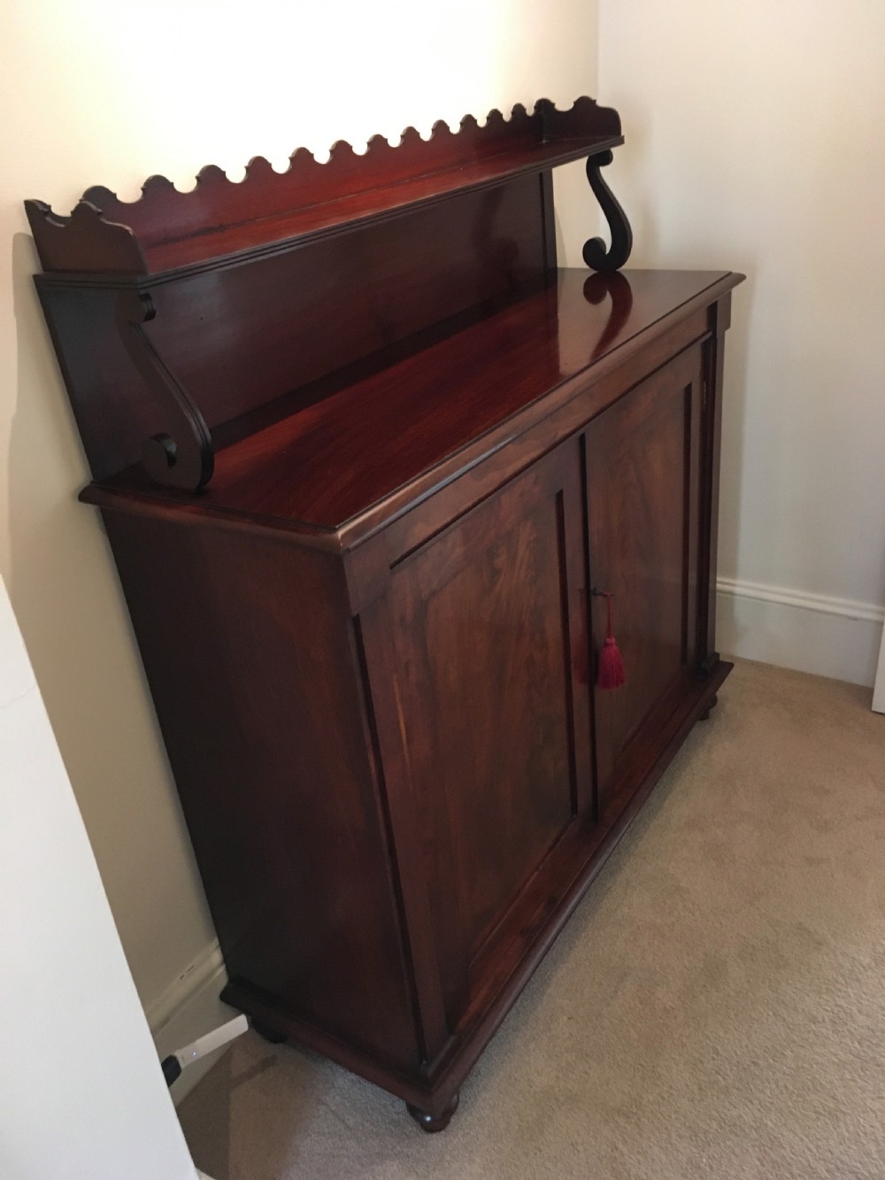 Victorian Mahogany Chiffonier View II