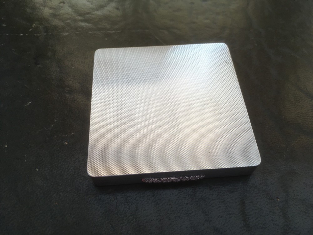Silver and Gold Powder Compact View II