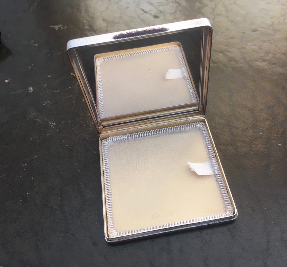 Silver and Gold Powder Compact View III