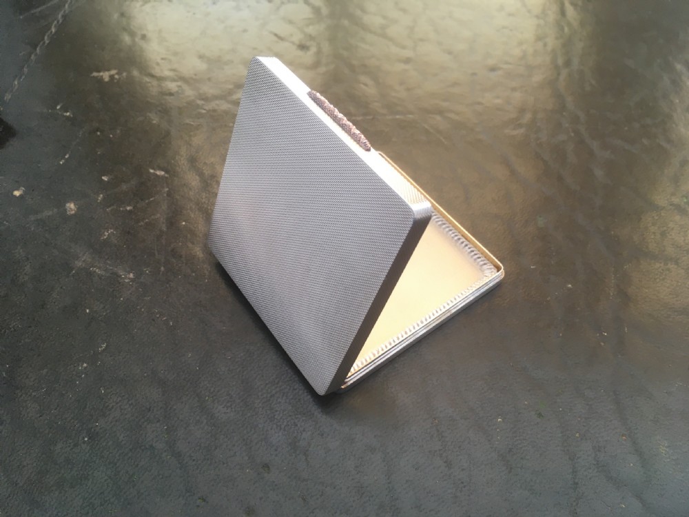 Silver and Gold Powder Compact View IV