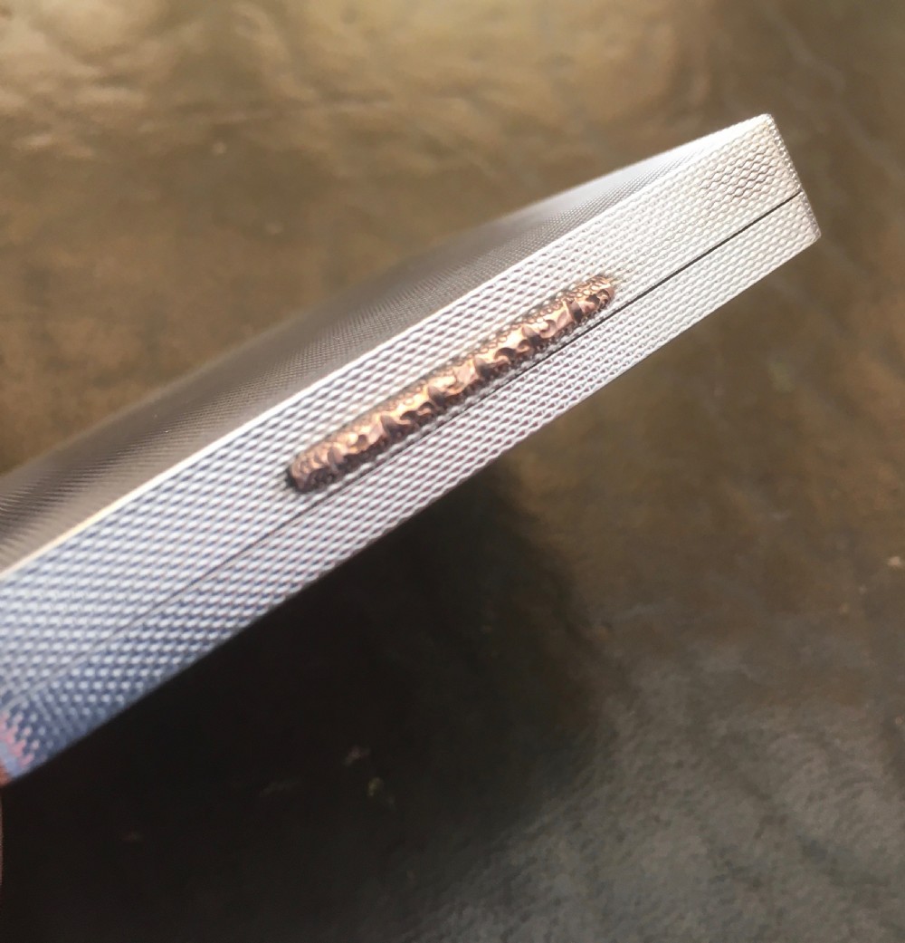 Silver and Gold Powder Compact View VIII