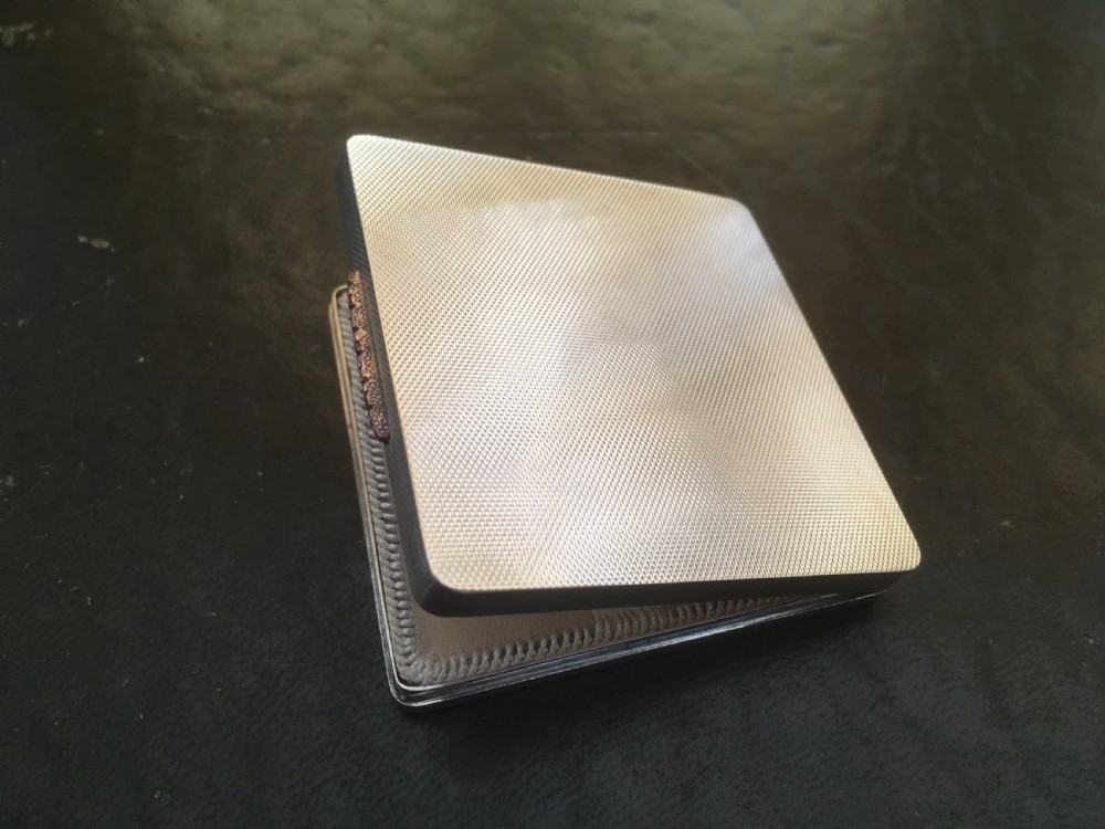 Silver and Gold Powder Compact View IX