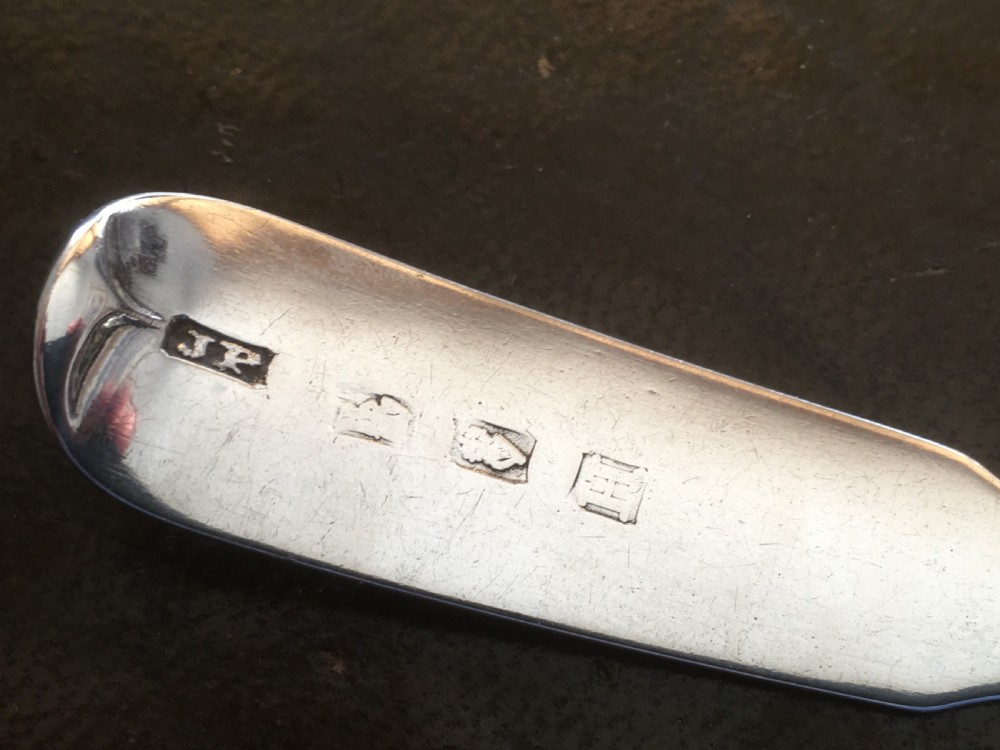 Silver Sauce Ladle Dublin 1804 View III