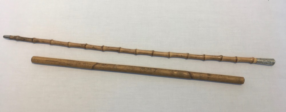 2 Bamboo Swagger Sticks - Winchester College OTC