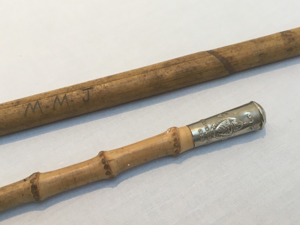 2 Bamboo Swagger Sticks - Winchester College OTC View V