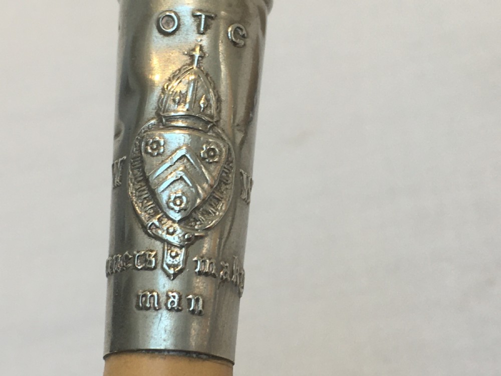 2 Bamboo Swagger Sticks - Winchester College OTC View VII