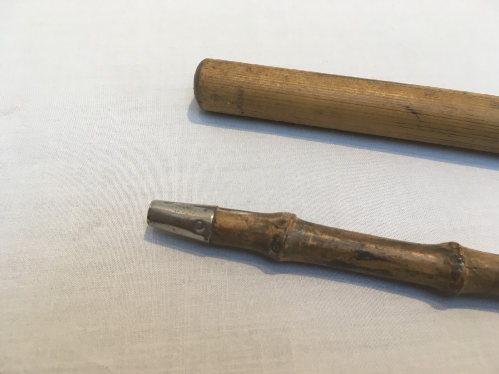 2 Bamboo Swagger Sticks - Winchester College OTC View VIII