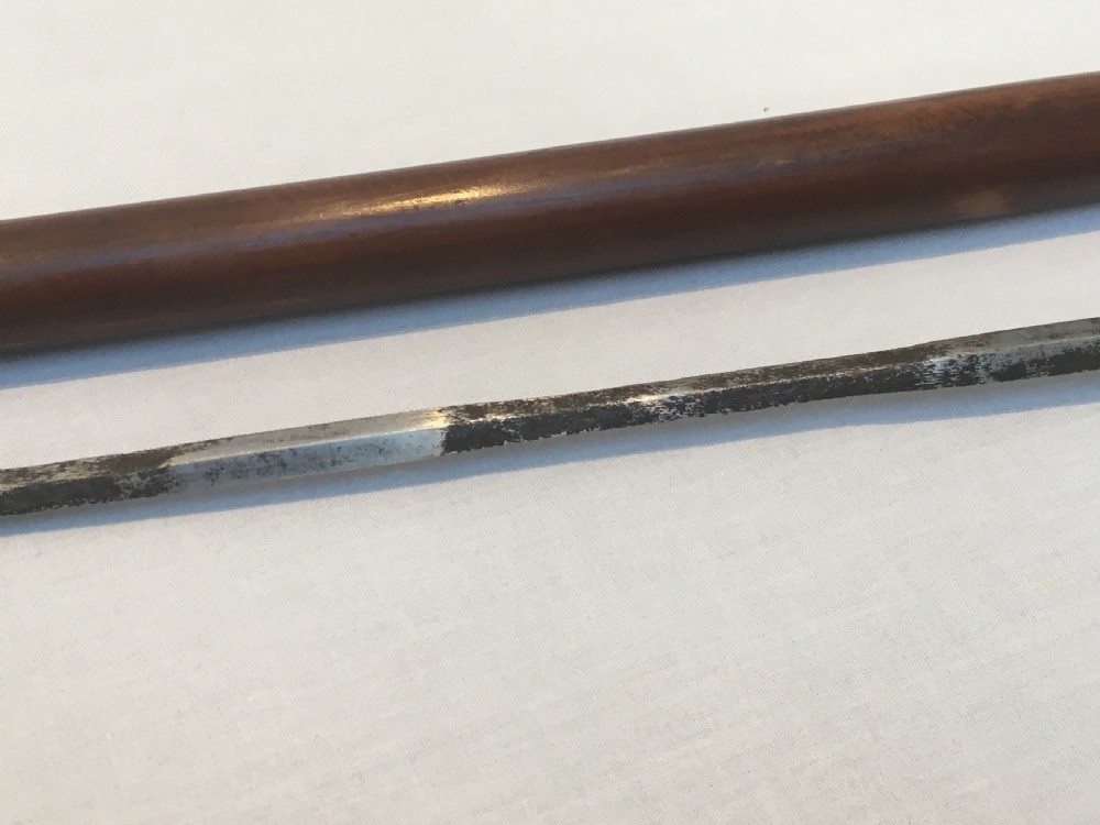 Late 19th Century Silver Embossed Sword Stick View X