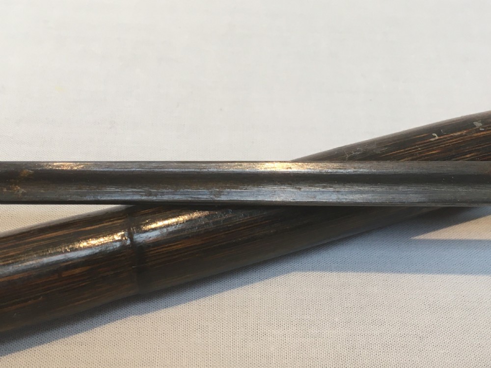 Silver Crook Handled Sword Stick 1913 View IX