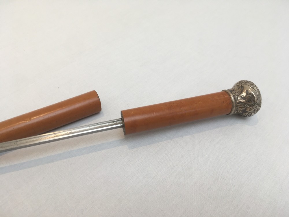 Late 19th Century French Sword Stick View X