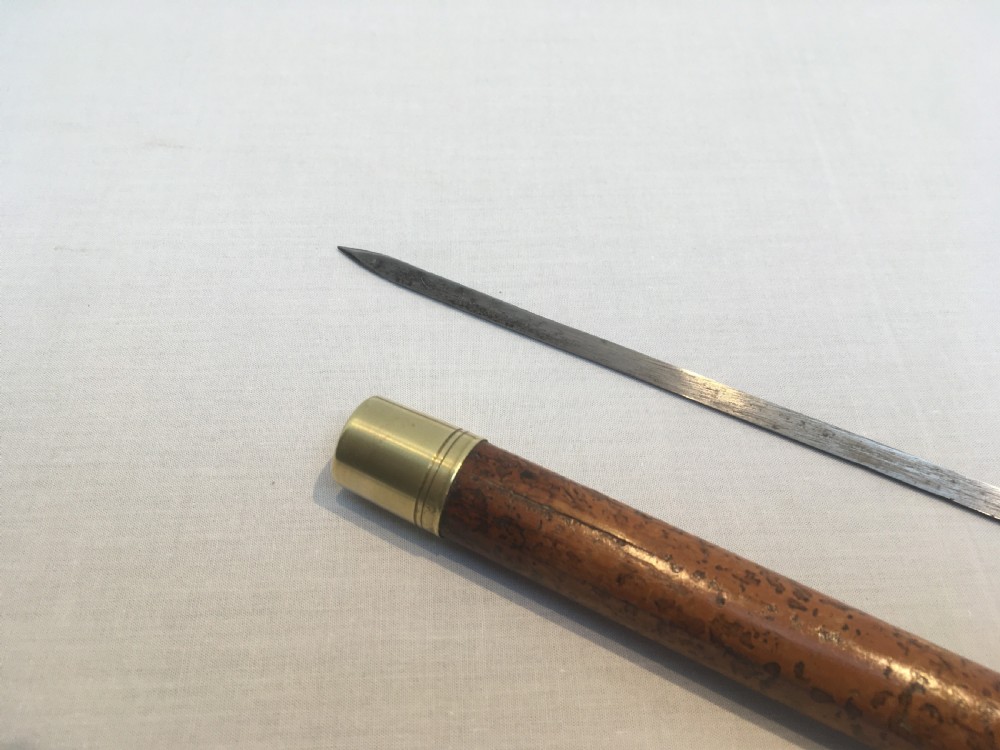 Ram's Horn Handled Sword Stick View VII