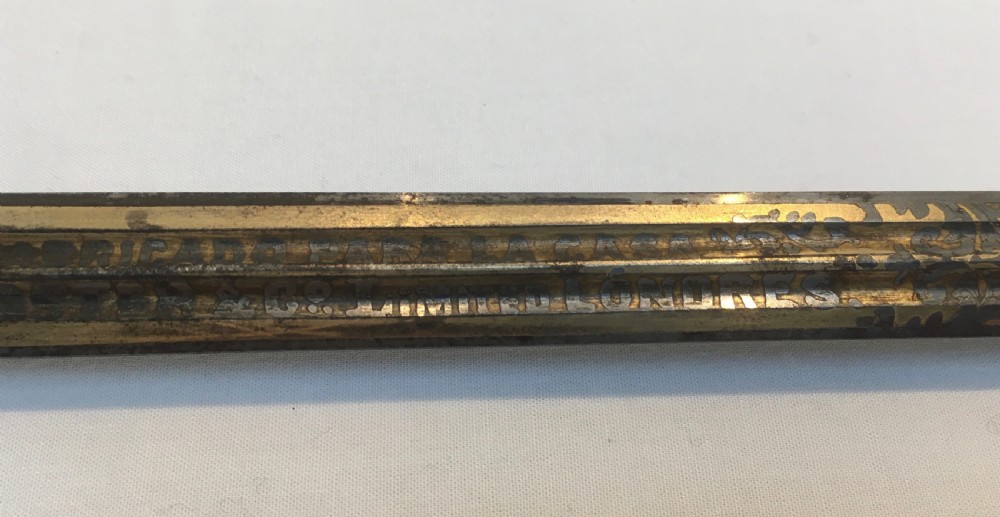 Sword Stick Silver Knop & Collar London 1891 View XIII