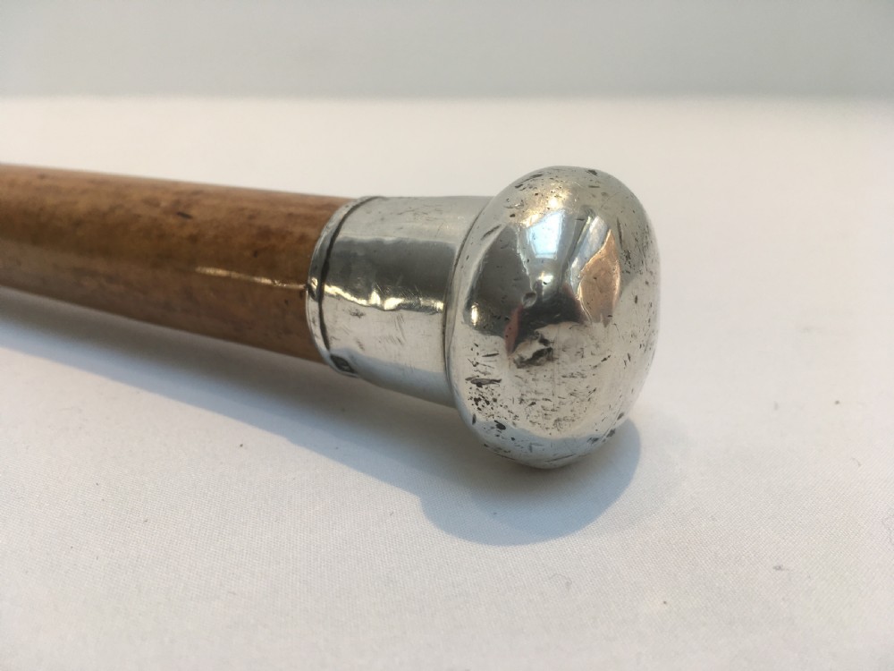Silver Handled Malacca Sword Stick London 1886 View VI