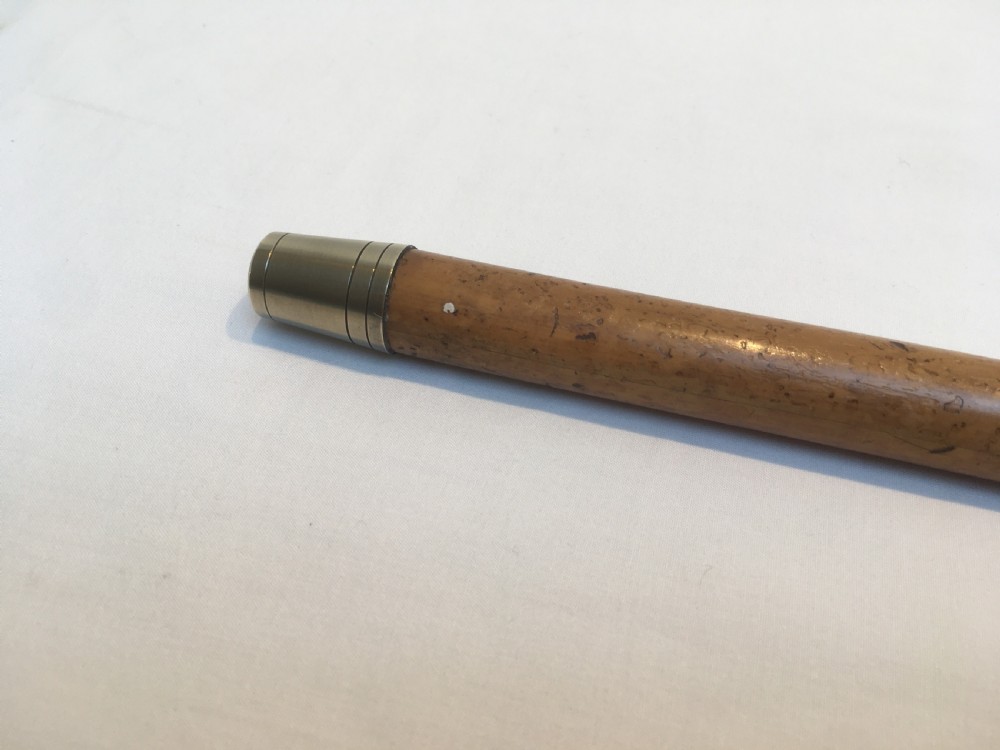 Silver Handled Malacca Sword Stick London 1886 View VII